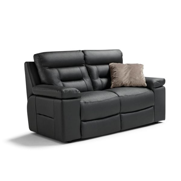 Amalfi Premium Leather 2 Seater Sofa Set