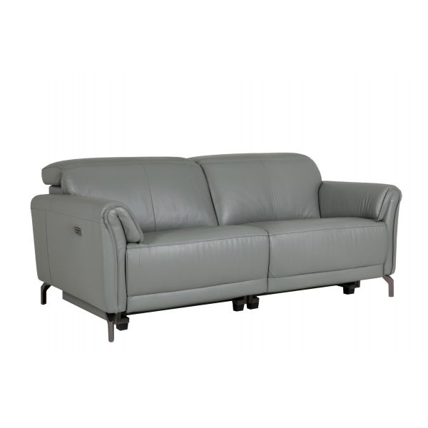 Naples 3 Seater Leather Sofa-Available in 3 Colours