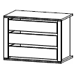 Interior Drawer (3 drawers)